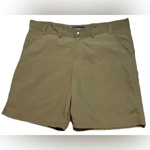 SCOTTeVEST Shorts Mens 42 Olive TEC Travel Hidden 9 Pockets Hiking Outdoors